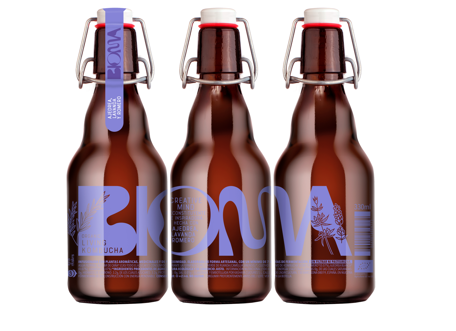 Creative Mind: Romero, Menta y Lavanda  330ml