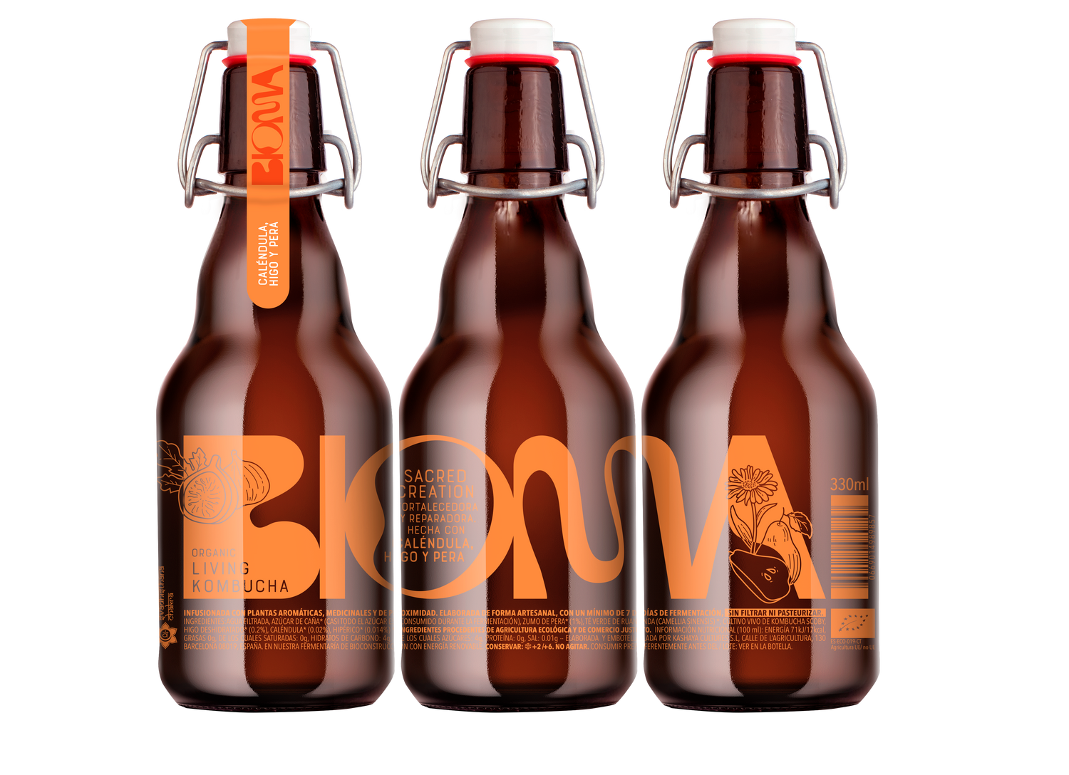 Sacred Creation: Higo, Pera y Caléndula 330ml