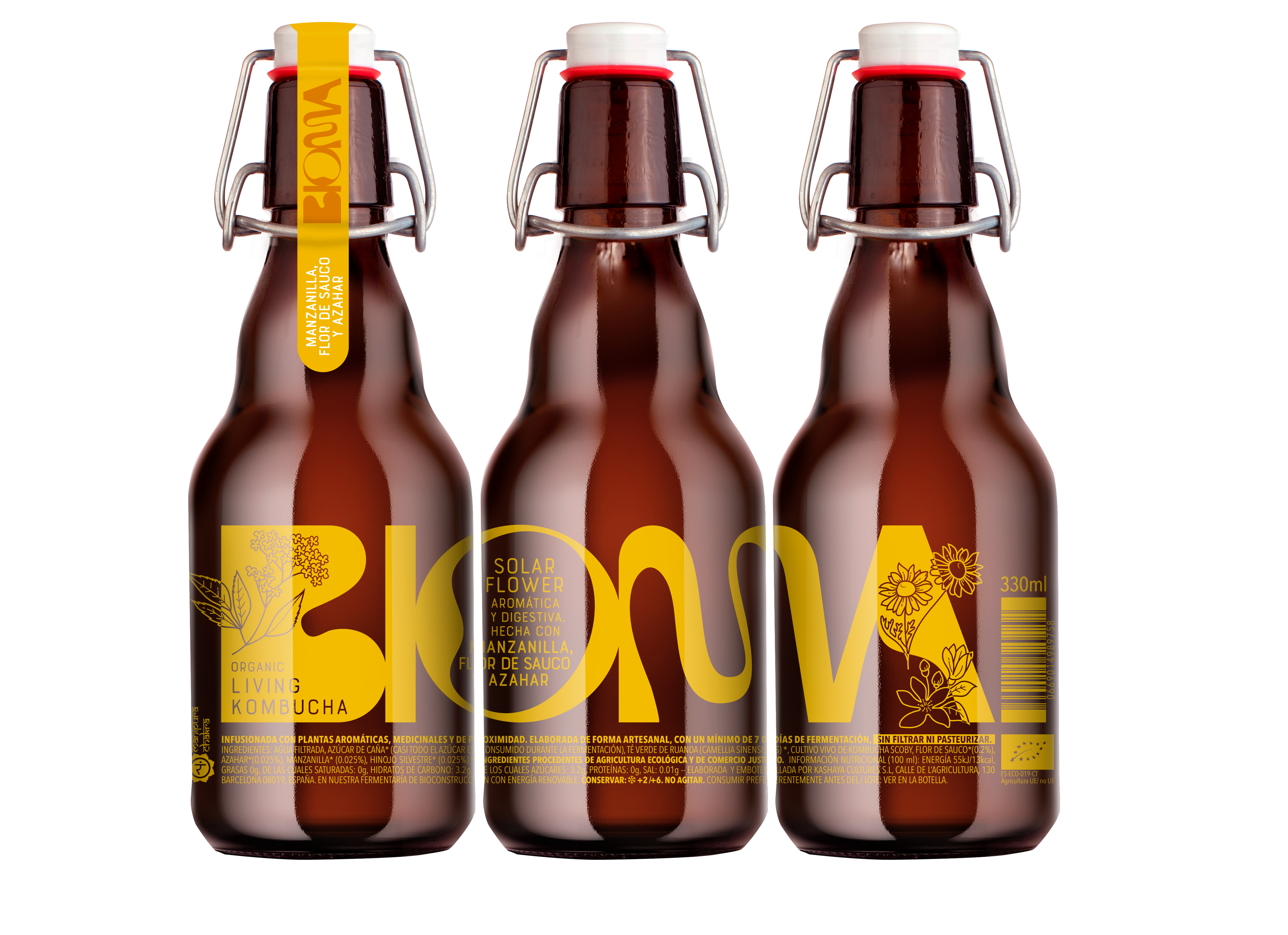 Solar Flower: Flor de Saúco y Azahar 330ml