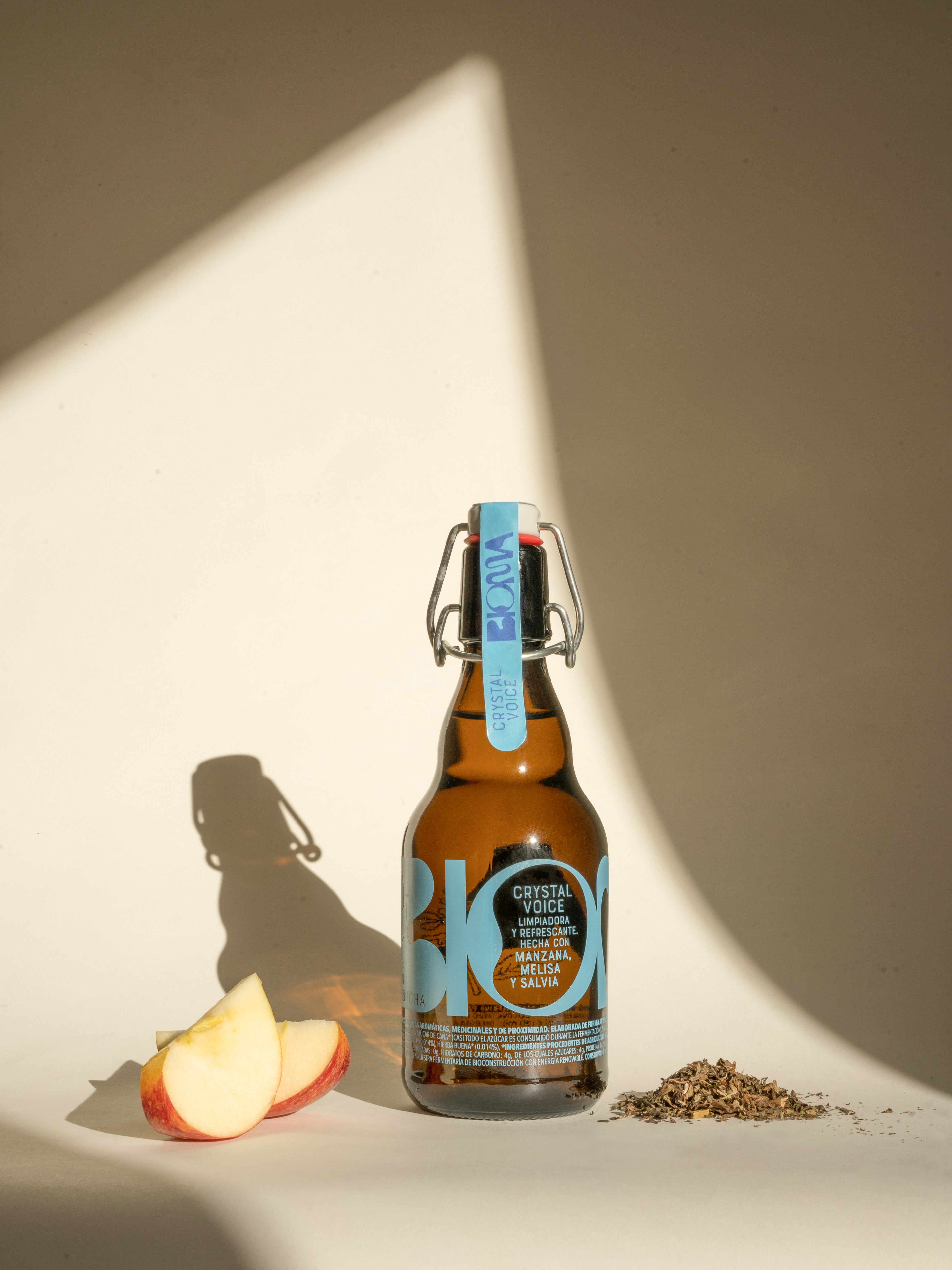 Crystal Voice: Manzana, Melisa y Salvia 330ml