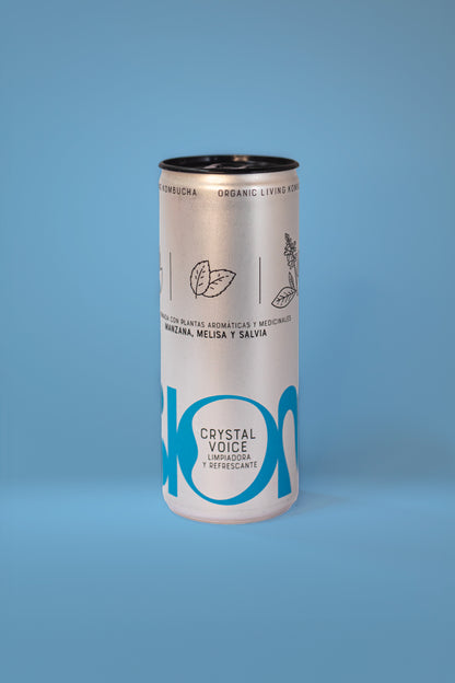 Crystal Voice: Manzana, Melisa y Salvia (12 latas)